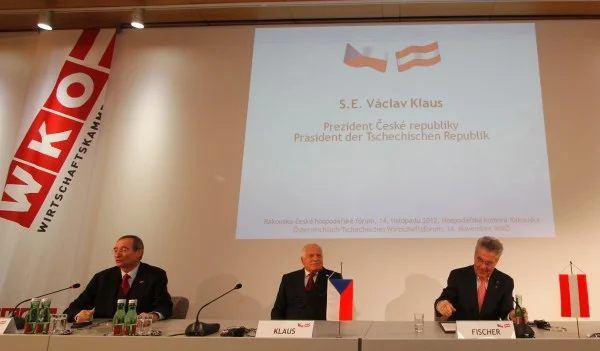 Pan Ivan Hoffmann na Rakousko-českém hospodářském fóru ve Vídni